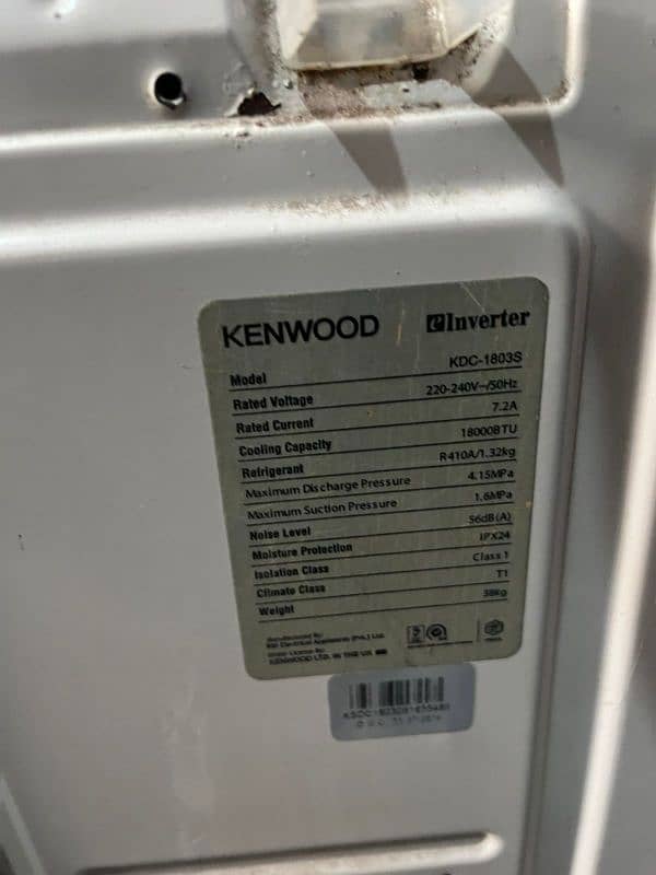 HAIER & KENWOOD DC INVERTERS 10/10 CONDITION. ONLY 65000/- 8