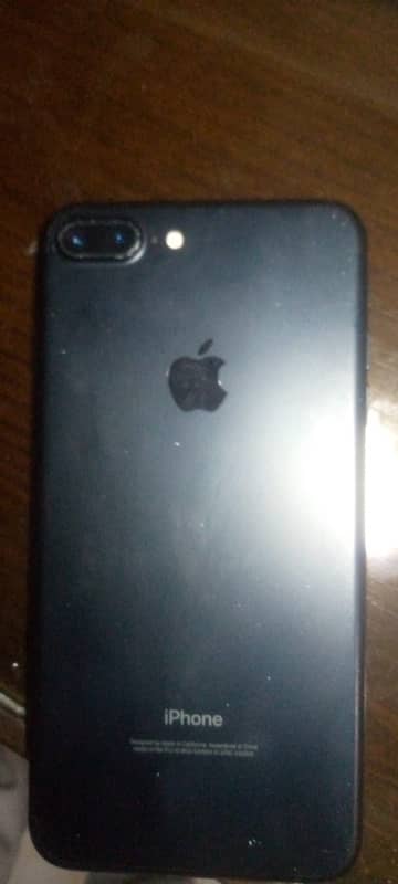 iPhone 7 Plus non jv for sell in black colour 0