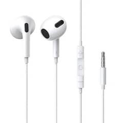 Baseus Encok 3.5mm lateral in-ear Wired Earphone H17 White/ Handsfree