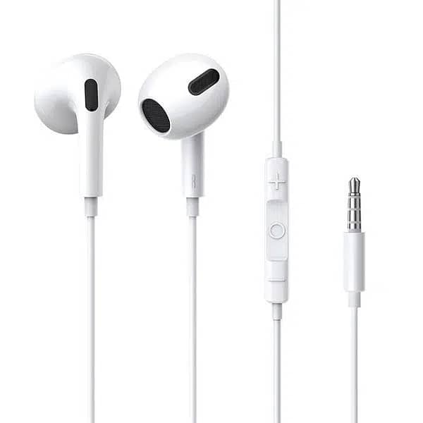 Baseus Encok 3.5mm lateral in-ear Wired Earphone H17 White/ Handsfree 0