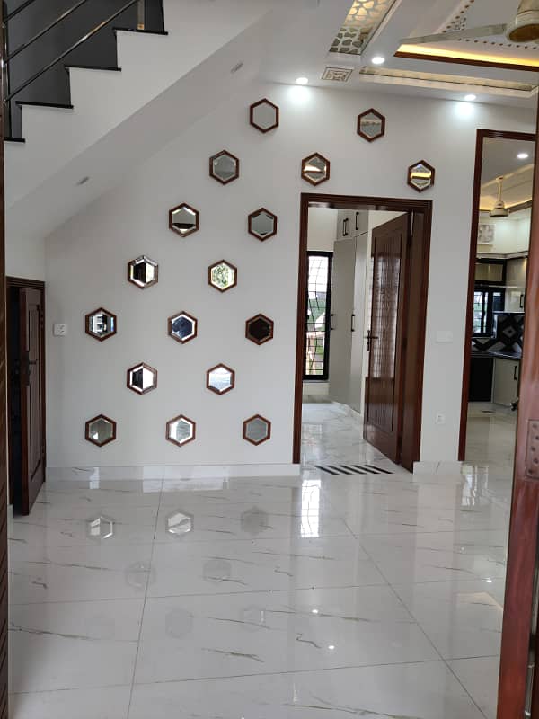 Facing Park 5 Marla Luxury House For Sale In C Block  Dream Gardens  Lahore 3