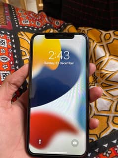 iPhone X official pta approved  condition slightly ruff