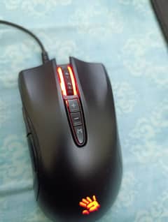 Wired gaming mouse with touchpad