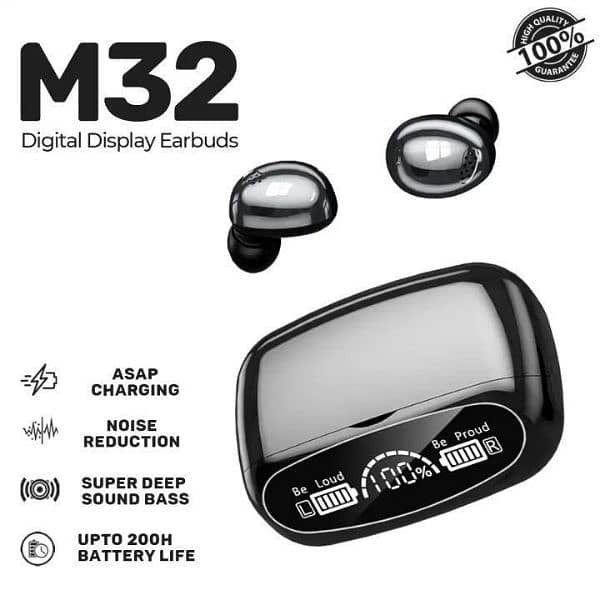 M32 Wireless Earbuds 0