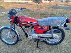 Honda 125 CG 2017 model for urgent sale