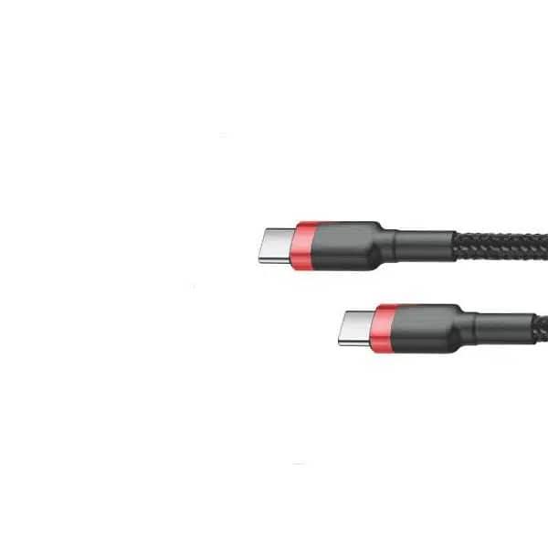 Type-C to Type-C 66W Cafule PD Fast Charge Cable High Quality in Pouc 2