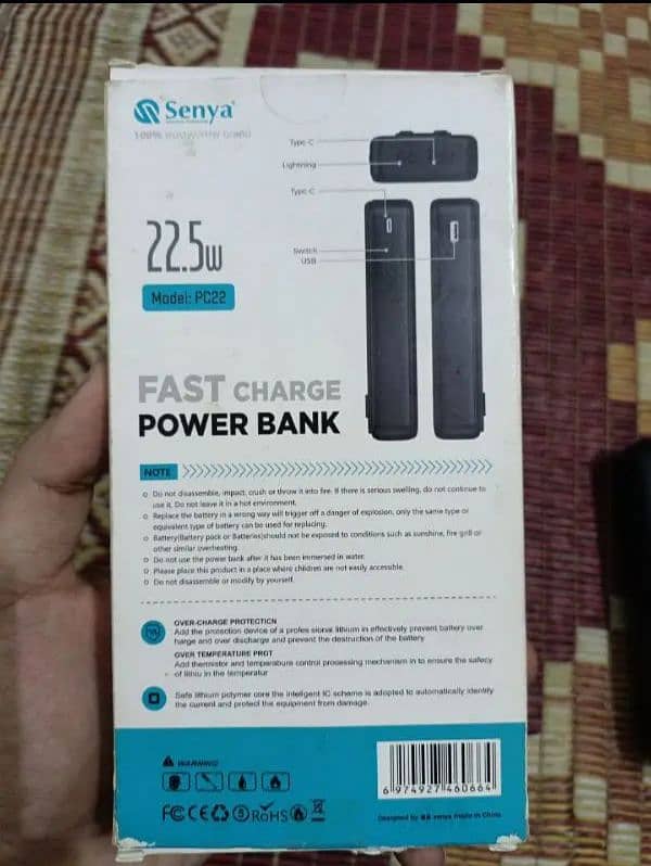 Power Bank Senya 20000mah 9