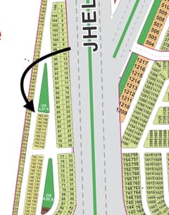 5 Marla On-Ground Plot for Sale in Block Q, LDA City Lahore Back of 300ft Road