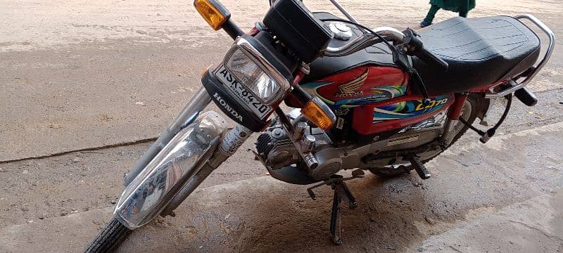 Honda CD 70 Model 2024[TOTAL GENIUN] 0