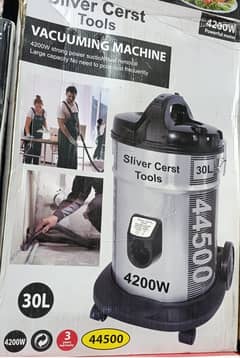 30 Liter NEW BOX PAKCED Vacuum cleaner Sliver Cerst