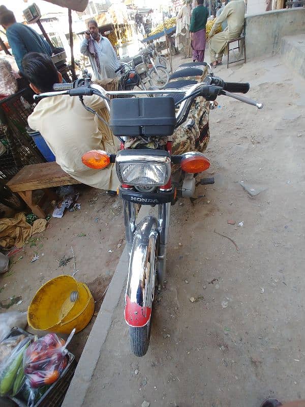 Honda CG 125 2020 ka and shield engine Kadak sound 2