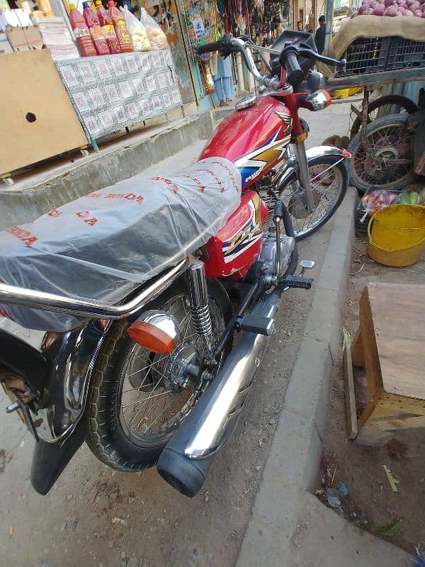 Honda CG 125 2020 ka and shield engine Kadak sound 3