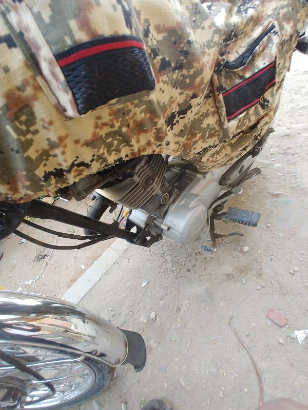 Honda CG 125 2020 ka and shield engine Kadak sound 5