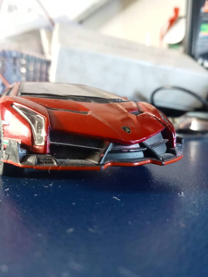 Lamborghini Veneno, Red - Kinsmart 5367D - 1/36 scale Diecast Car (Br 4