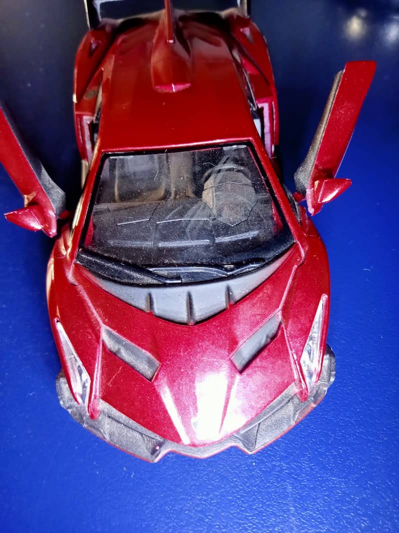 Lamborghini Veneno, Red - Kinsmart 5367D - 1/36 scale Diecast Car (Br 11