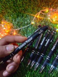 *Customized Smart Black Pens