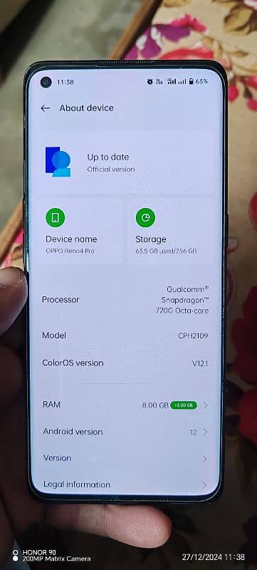 Oppo Reno 4 Pro 8/256 2