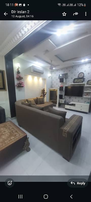 5 Marla Lavish Fully Furnished House Available For Rent In Sector D Bahria Town Lahore 0