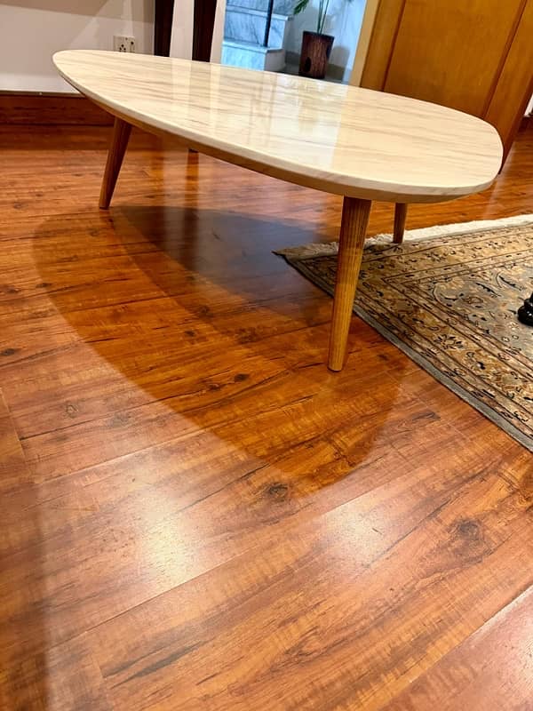 Center Table with Marble Top 4