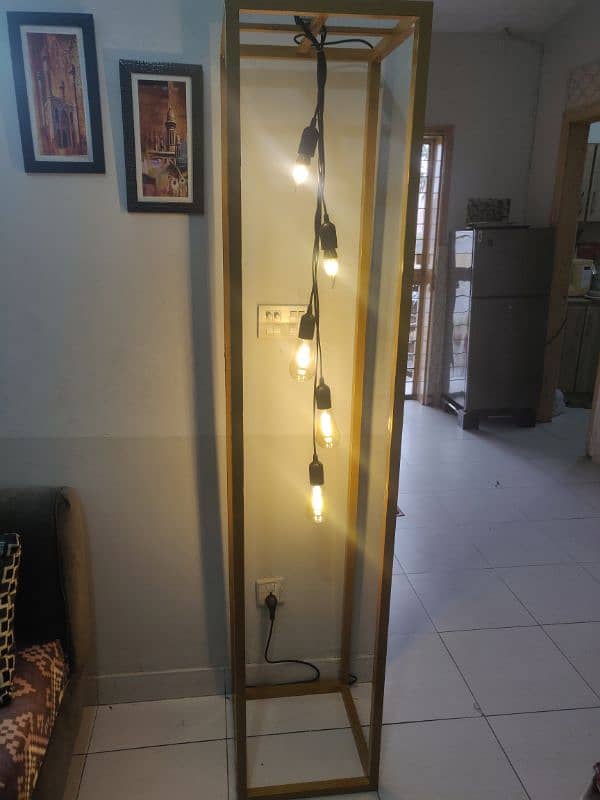 beautiful lamp for drawing room cornor with 5 bulb 1