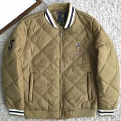 Polo Rib Collar Imported Puffer Jacket