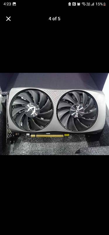 RTX 4060 ZOTEC GAMINIG full fresh card itna use nahin howa 1