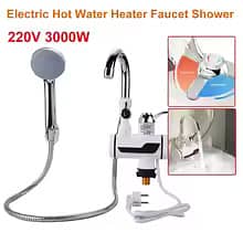 Free Home Delivery! Instant Hot Water Heater Tap with premium Shower