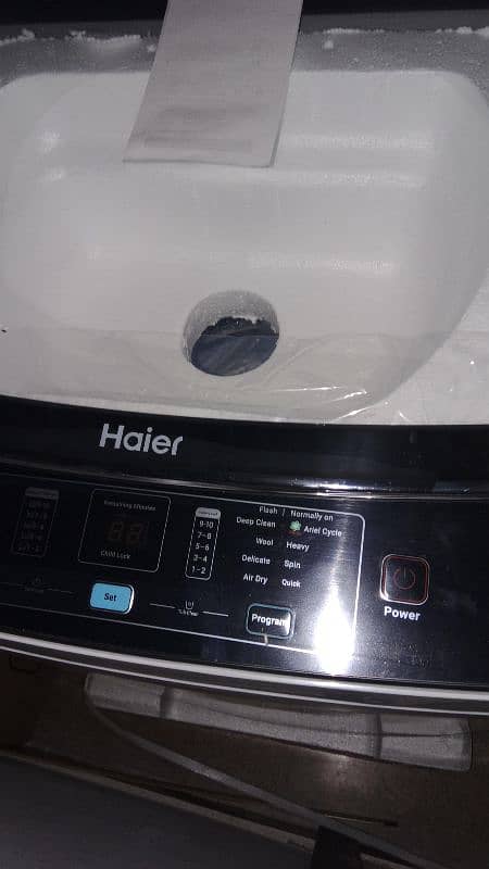 automatic washing machine haier 2