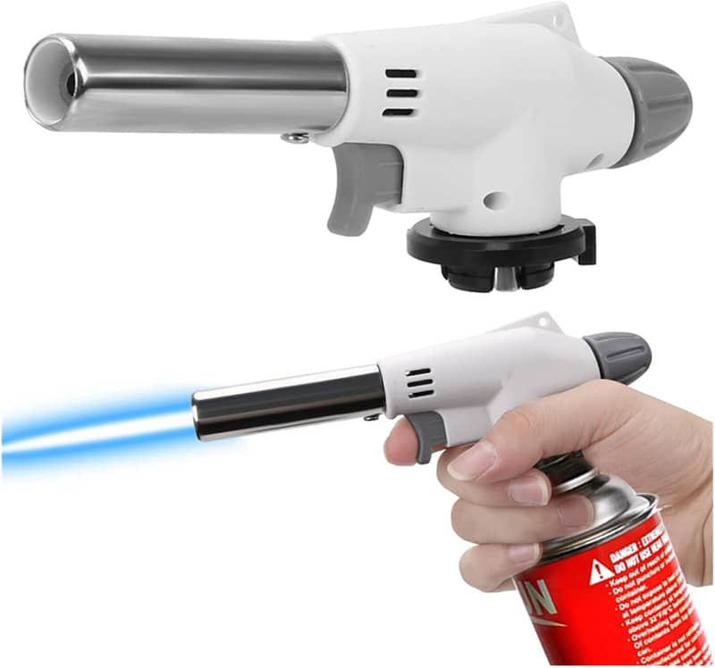 Portable Metal Gun Torch Flame Welding Gas Ignition Lighter Butane 0