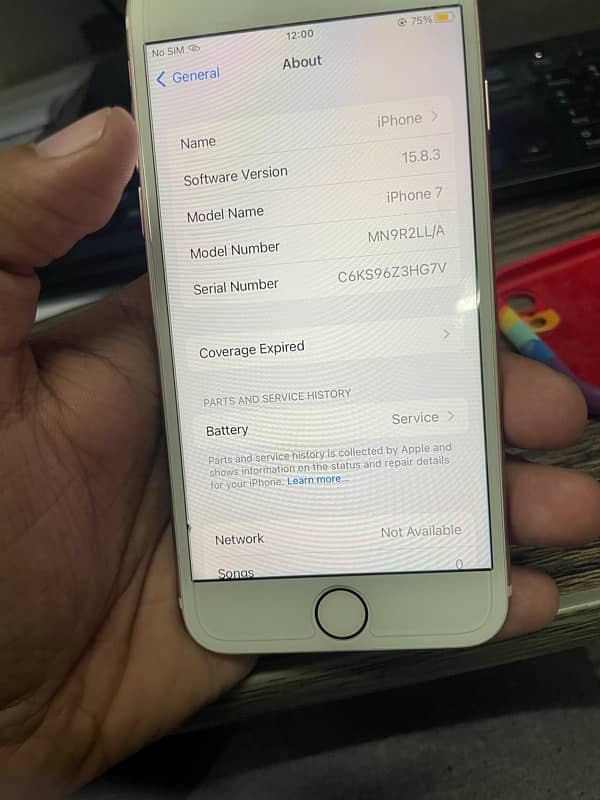 IPhone 7 Rose gold 256 Gb 7