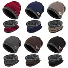 Free Delivery, Head & Neck Cap | Woolen Winter Cap With Neck Warmer