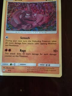 Pokémon rare card