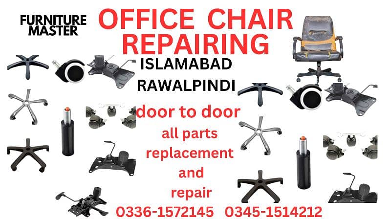 office chair Islamabad Rawalpindi door to door 0336-1572145 0