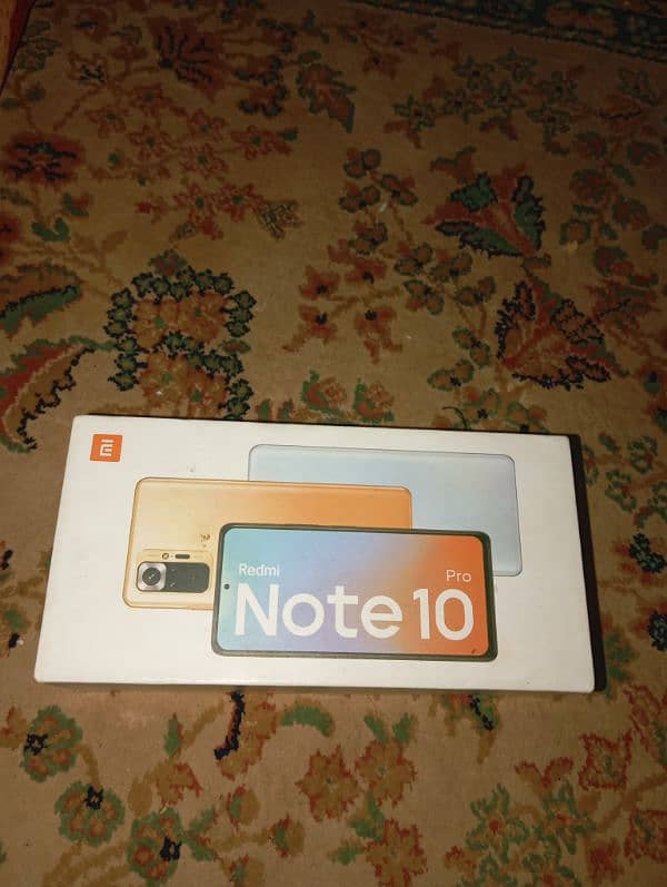 Redmi note 10 pro 6+8 GB Ram ,128 GB Storage 0