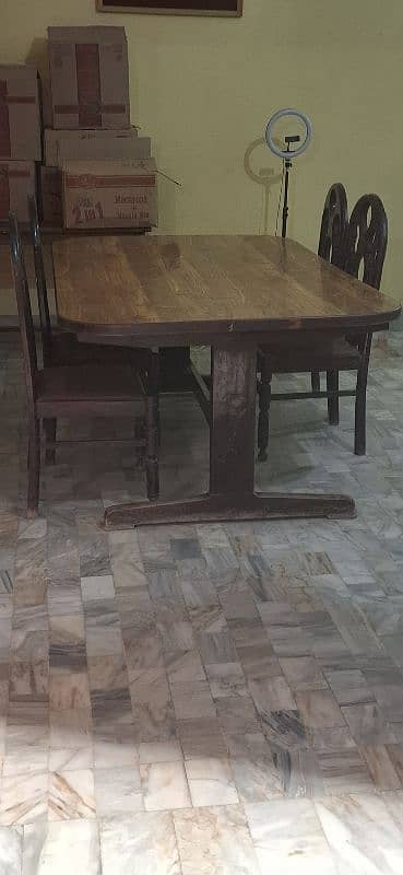 Dining Table With 6 Chairs 0