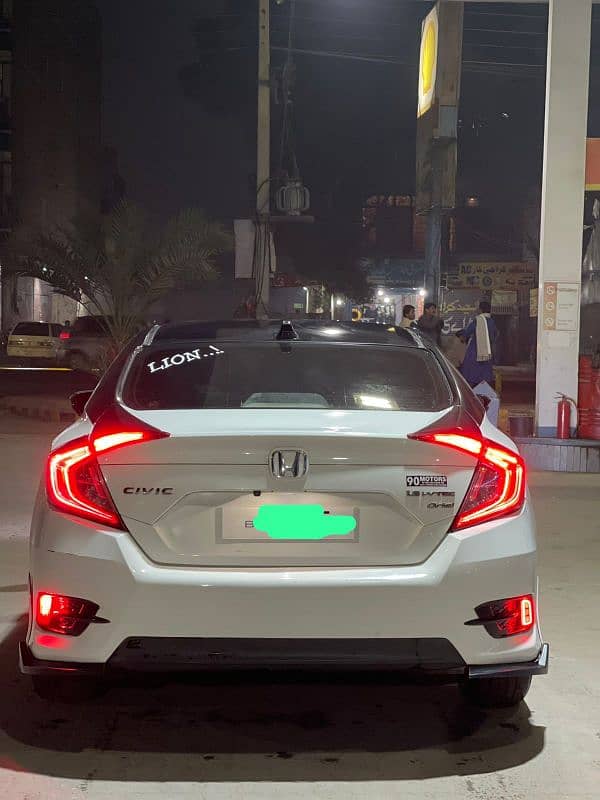 Honda Civic Oriel 2018 Red Meter 3