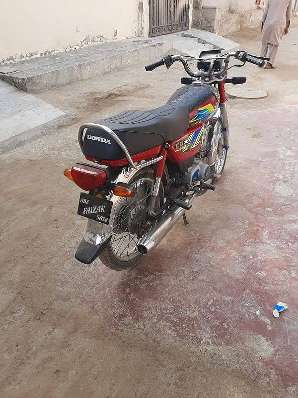 Honda cd70  2021 model all original koi Kam ni bike main all Punjab no 1