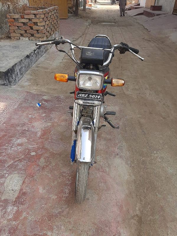 Honda cd70  2021 model all original koi Kam ni bike main all Punjab no 4