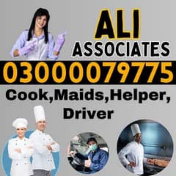 Maids / House Maids / cook / Nanny , chef / Baby Sitter maid available 2