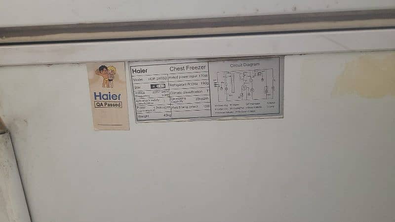 haier new model freezer 2