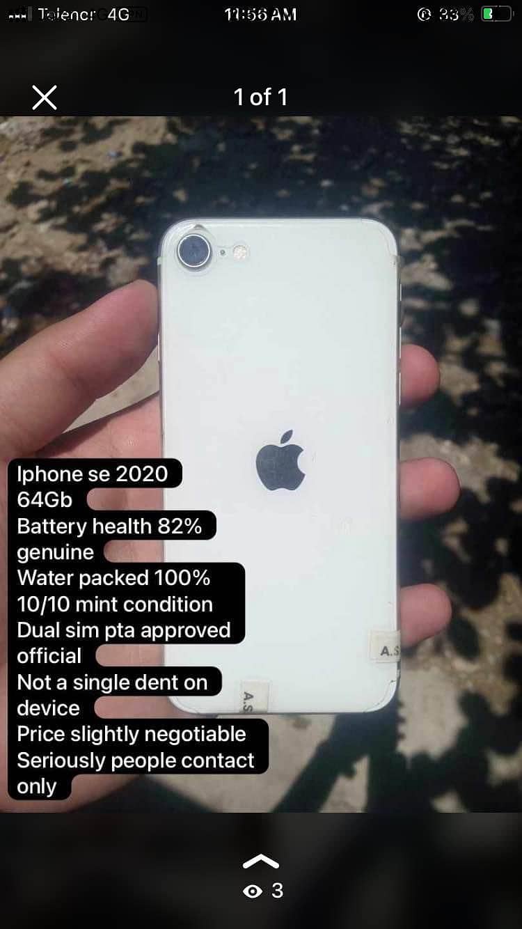 Iphone se 2020 pta approve 0