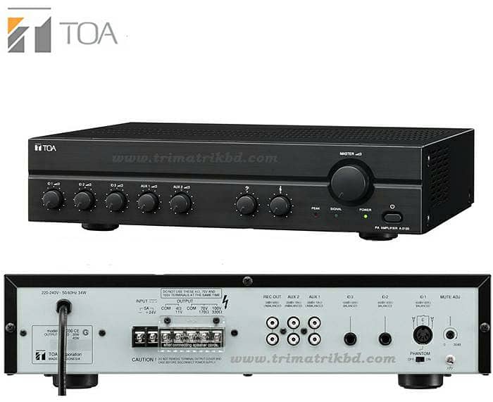 TOA A-2240 | sound Mixer | Power Amplifier | mixer hole sale 0