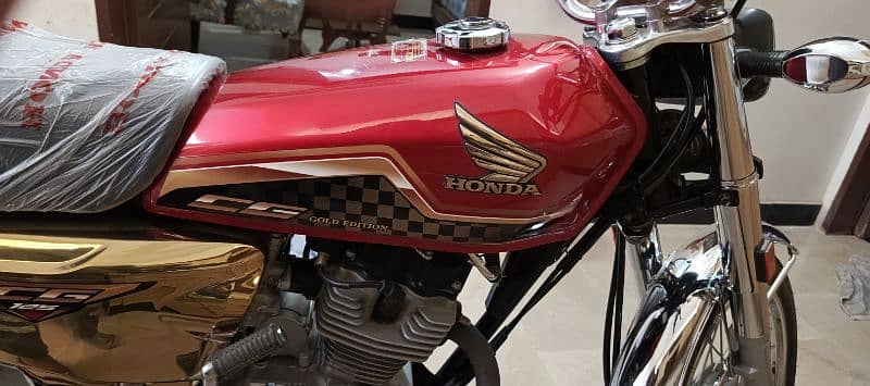 Honda cg125 gold edition 2024 7