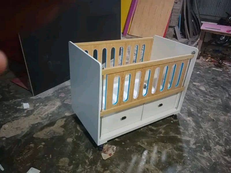 Baby cot / kids bed / baby wardrobe / cupboard Almari 0316,5004723 8