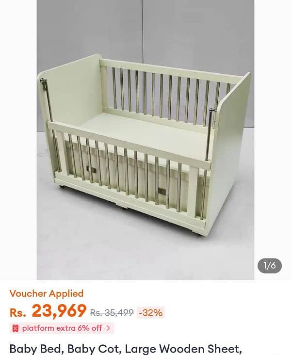 Baby cot / kids bed / baby wardrobe / cupboard Almari 0316,5004723 9