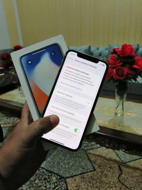 iphone x pta approved with box 5