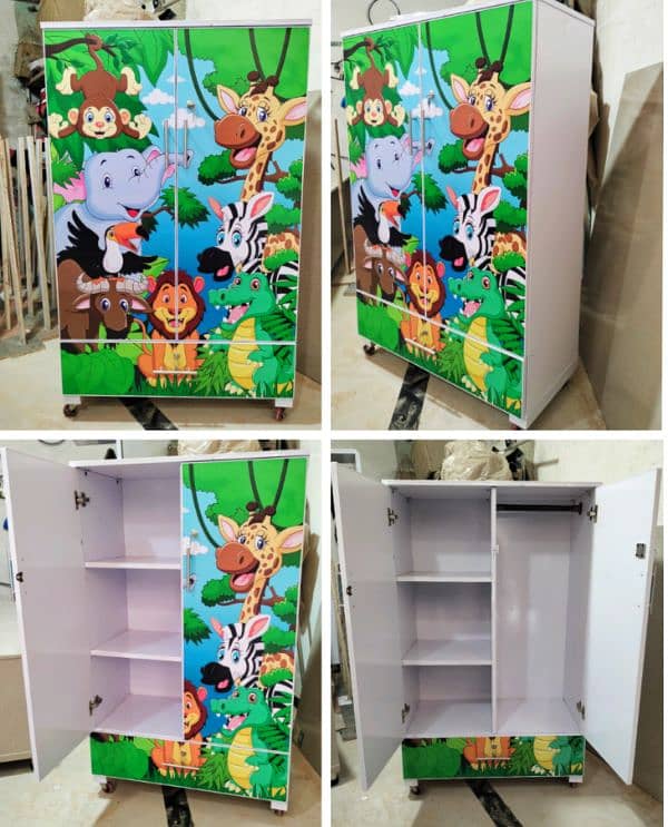 kids wardrobe / baby cupboard / Almari 0316,5004723 11