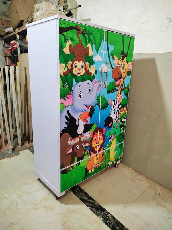 kids wardrobe / baby cupboard / Almari 0316,5004723 13