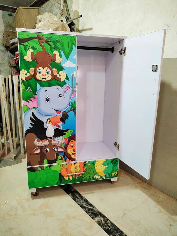 kids wardrobe / baby cupboard / Almari 0316,5004723 14