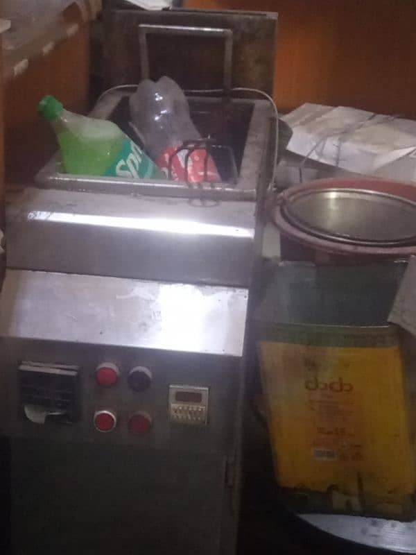 Electric gas fryer 0